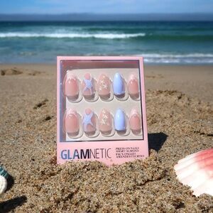 2 for $22 - Glamnetic Press On Nails - Salty Waves